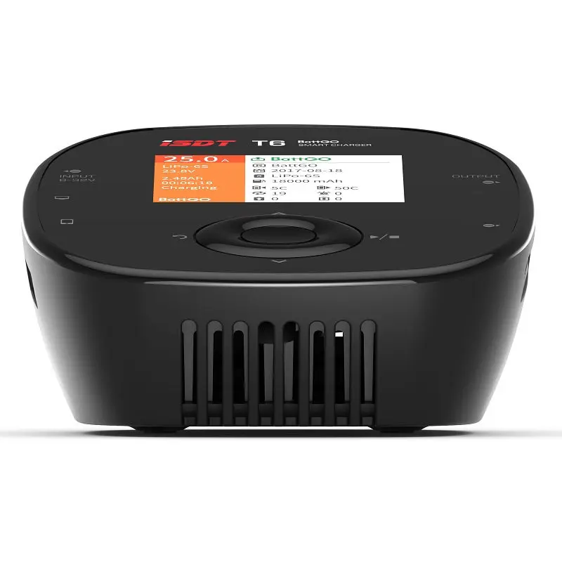 ISDT T6 BattGo 780 W 35A Smart ЖК-дисплей Батарея баланс Зарядное устройство Dis Зарядное устройство для Lipo LiHv NiMH Батарея для модели RC Multicopter VS Q6