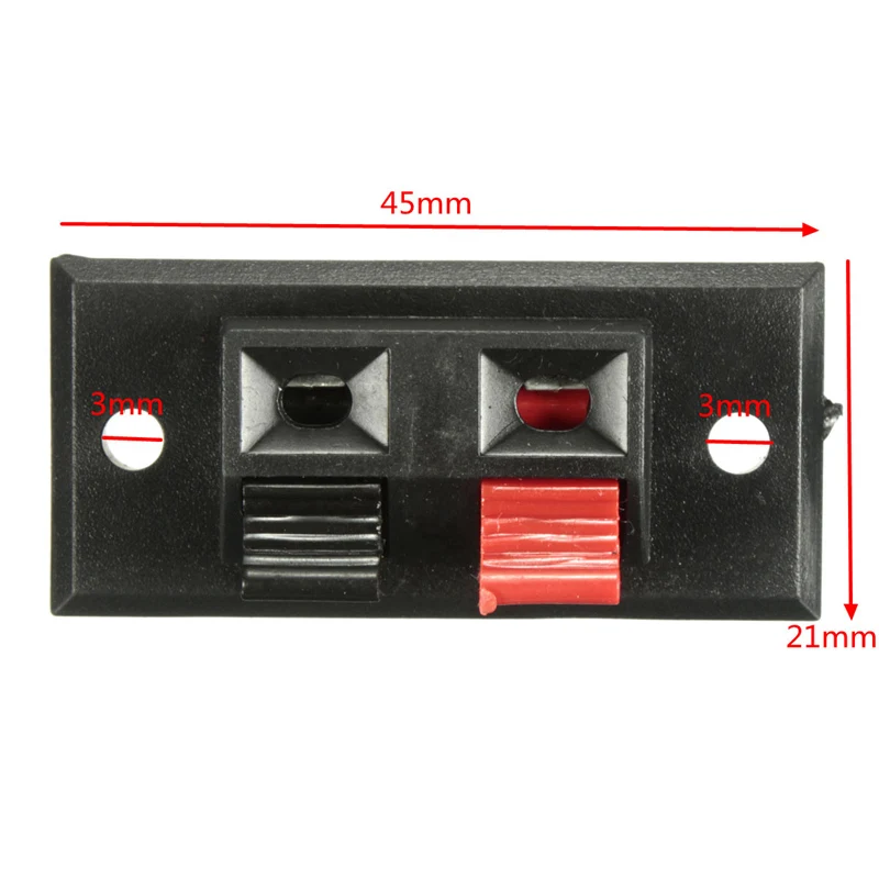 LEORY-10-Pcs-Spring-Clip-Speaker-Terminal-Board-2-Ports-Binding-Post-Connector-Socket (5)