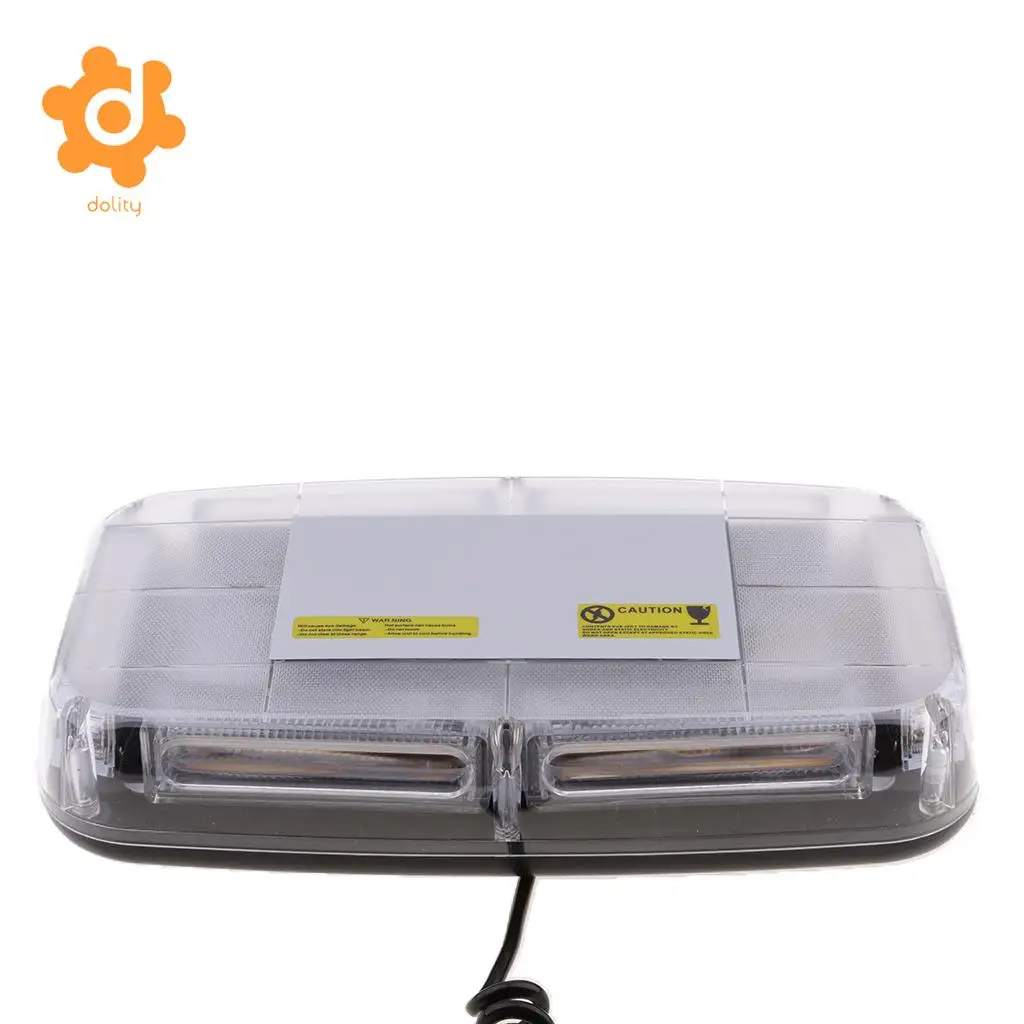 Car Truck Roof Top Emergency Warning Flash LED Strobe Light Magnetic Base