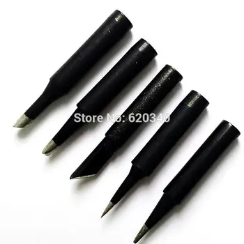 

High quality 5/pcs Solder iron Tip Lead-free Soldering Bit Replace Tips for 936 Soldering Rework Station BGA Tool Accessory