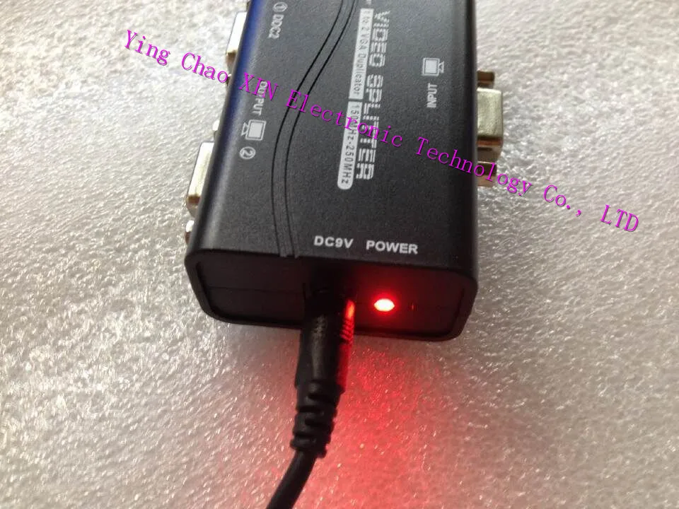 2 шт. Дубликатор видеосигналов VGA 250 МГц 1 порта|2 port|vga splitter port2 port vga |