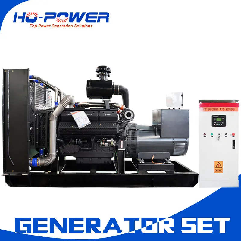 European quality 500kw diesel generator with quality fuel tanks generators