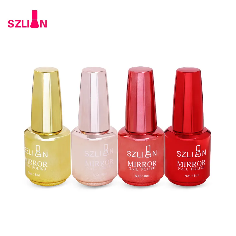 

Gel nail polish base and top coat not easily scratched Nail Polish Set Top Base For Gel Glitter Mirror Nail Polish Y510