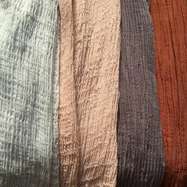 RC001 Crinkle Ramie Cotton fabric shirt dress ramie fabric 130 cm