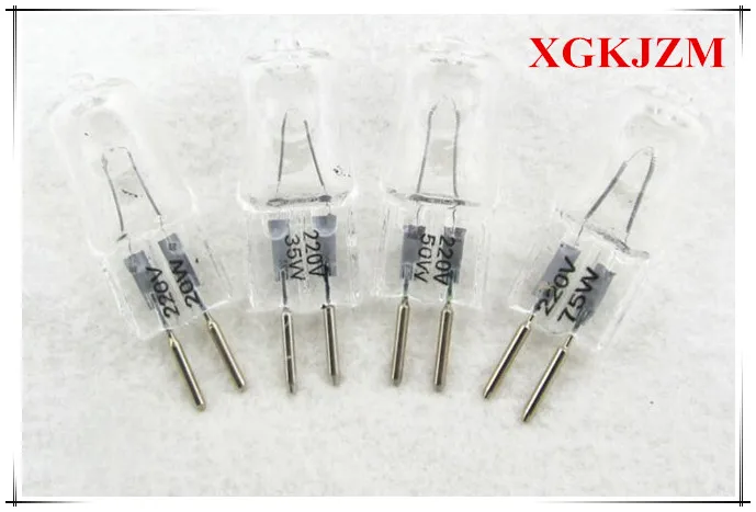 G5.3 220V 20W / 35W / 50W / 75W bulb fragrance lamp oil lamp pin halogen bulb light lamp beads 10pcs / lot free shipping!