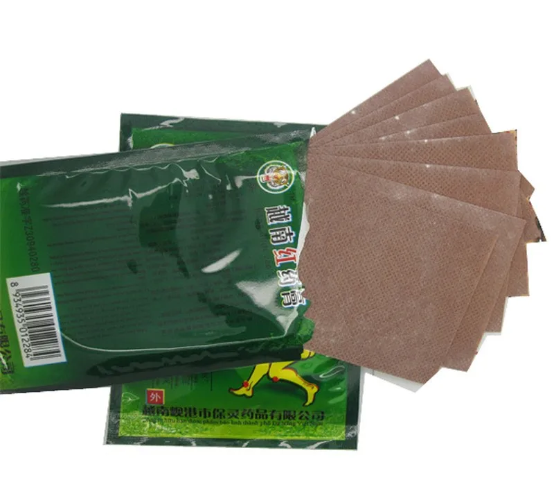 New 40PCSLot Vietnam Red Tiger Balm Plaster Muscular Pain Stiff Shoulders Pain Relieving Patch Massage Relaxation Health Care-8