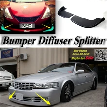 Автомобиль Splitter Диффузор Бампер Canard Lip Для Cadillac Seville Тюнинг Обвес Передний Дефлектор Автомобиля Лоскут Fin Чин Изменить Тело