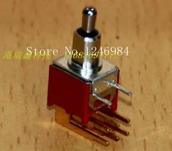 

[SA]TS-7A dual six-foot stalls are bent M5.08 small toggle switch 2MD3 Taiwan Deli Wei Q22--50pcs/lot