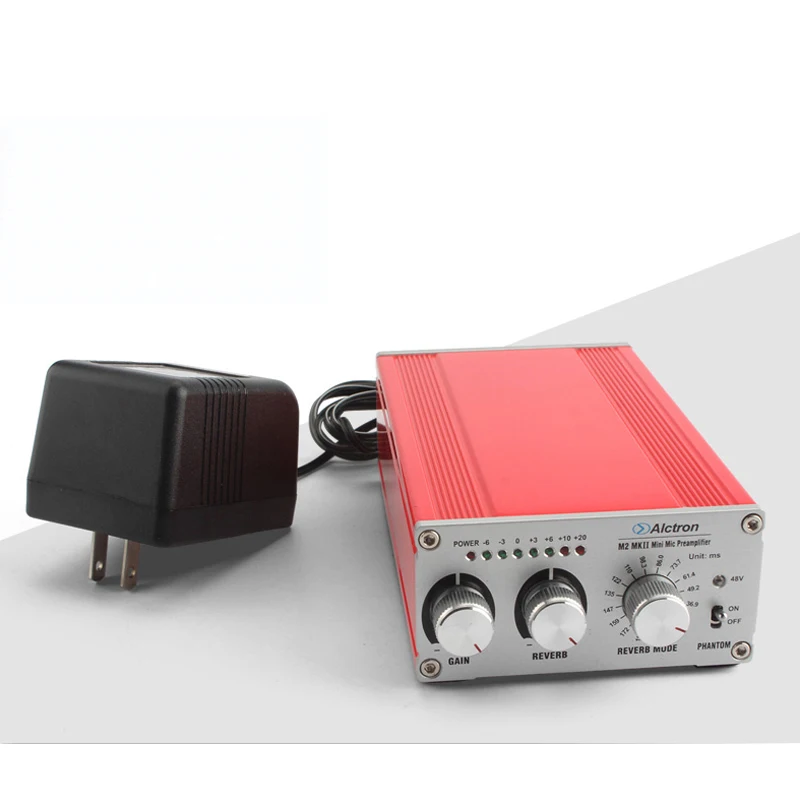 Alctron M2MK II Профессиональный мини микрофонный преусилитель с 24 видами