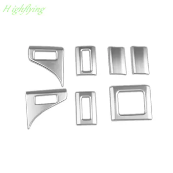 

2016 2017 For Audi A4 B9 Left Hand Side Driving Center Console Dashboard Air Outlet Vent Cover Tirm ABS Matte 7pcs