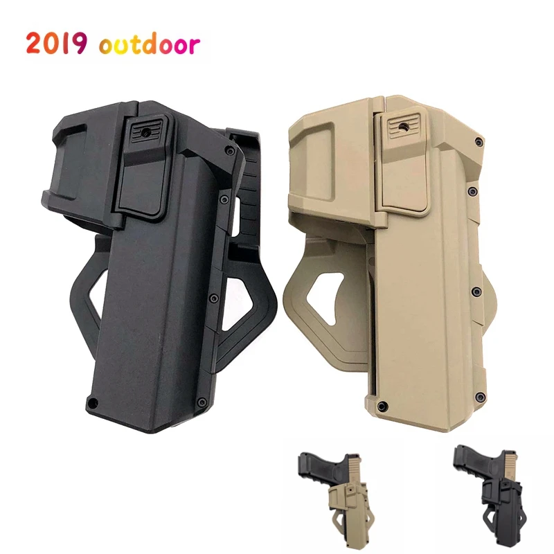 

Tactical Movable Gun Holsters for G17 G18 G19 G34 Glock Series Right Hand Pistol Holster Bag