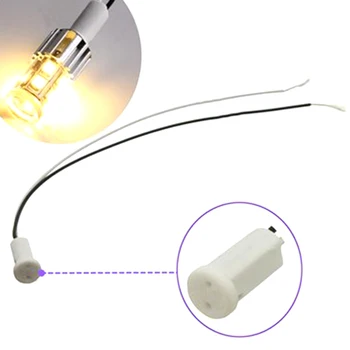 

5PCS/LOT 50V 2A G4 Base g4 Socket Plug Special Ceramic g4 Holder Wire Connector G4 Ceramics Lampholders Base Hot Selling