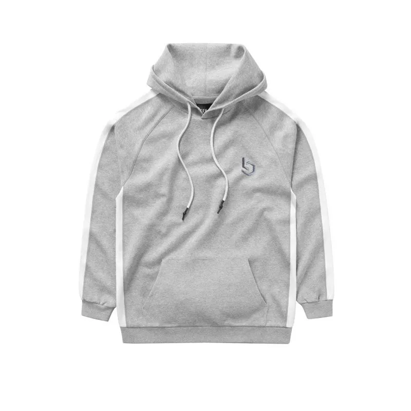 Men Gym Hoodies Fitness Sweatshirt-4
