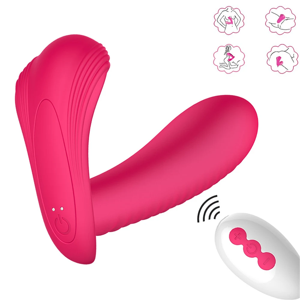 Clit Vibrator Sex Toy For Women Clitoris Stimulator G Spot Massager Wearable Wireless Vibrating Panties Eggs Dildo Vibrators | Красота и