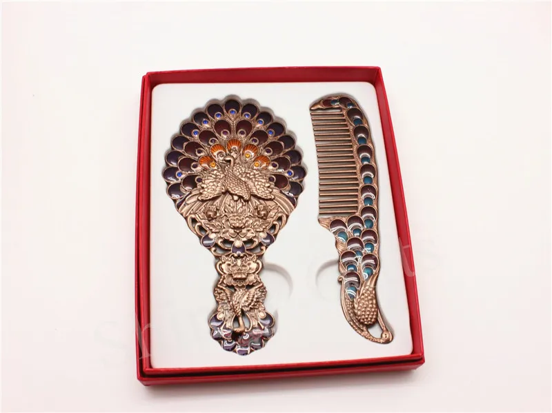 Peacock mirror comb sets (15)