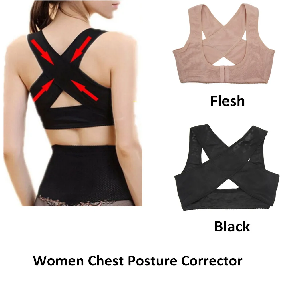 

Adjustable Women Breast Back Support Belt Women Chest Posture Corrector Corset Shoulder Brace Beauty Chest Correction Belt