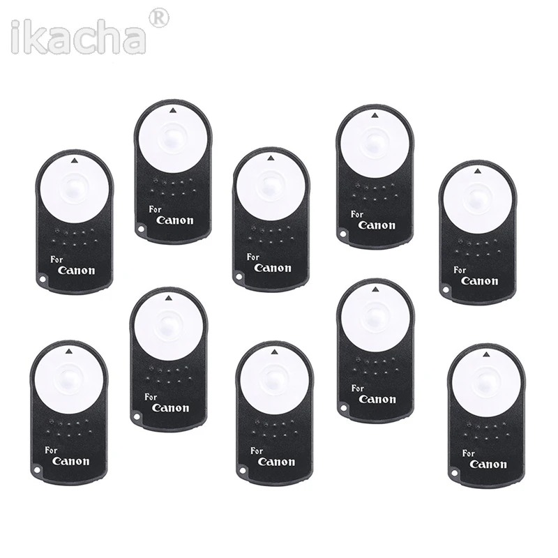 

10pcs RC-6 DSLR Camera Remote Control For Canon EOS 7D 5D Mark II III60D 70D 80D 6D 450D 500D 550D 600D 77D 650D 700D 750D 800D