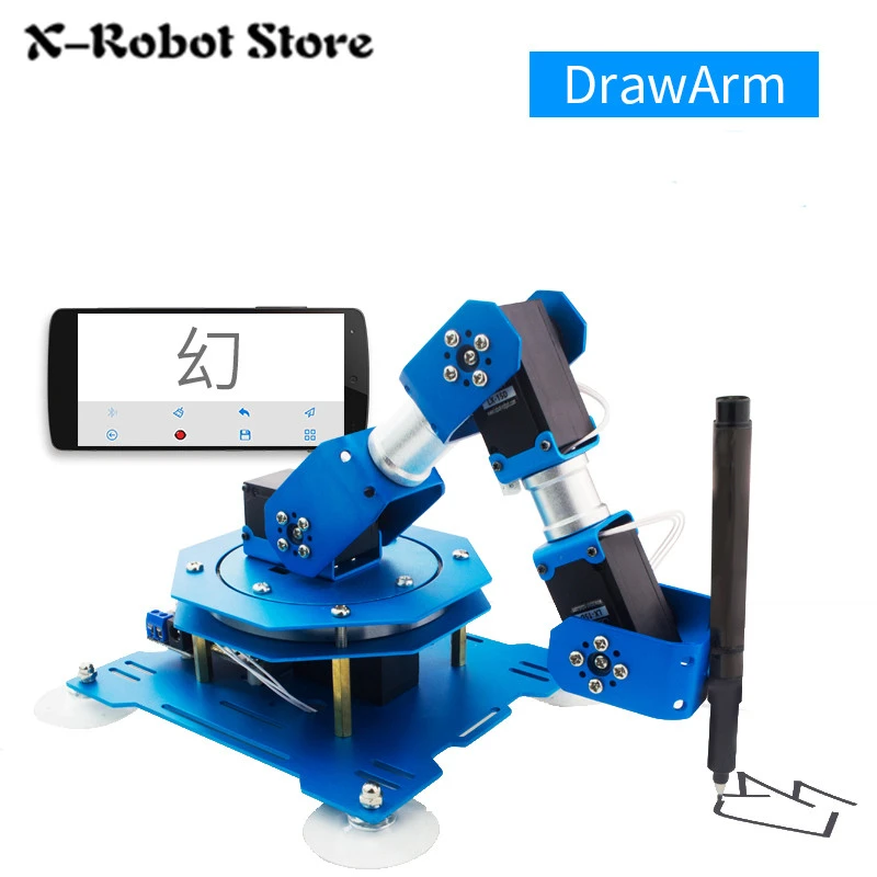 bluetooth controlled robot arm