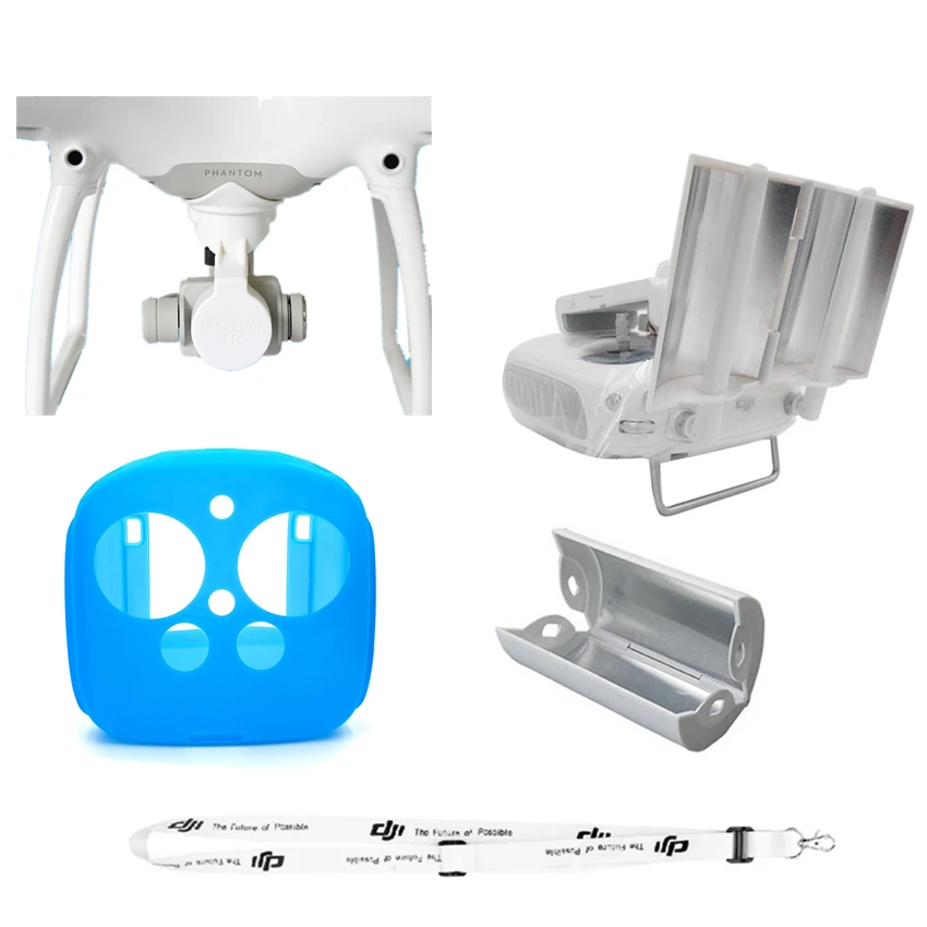 Силиконовый защитный чехол Sunnylife для DJI Phantom 4 pro 3 Pro Adv ремешок на шею с пультом