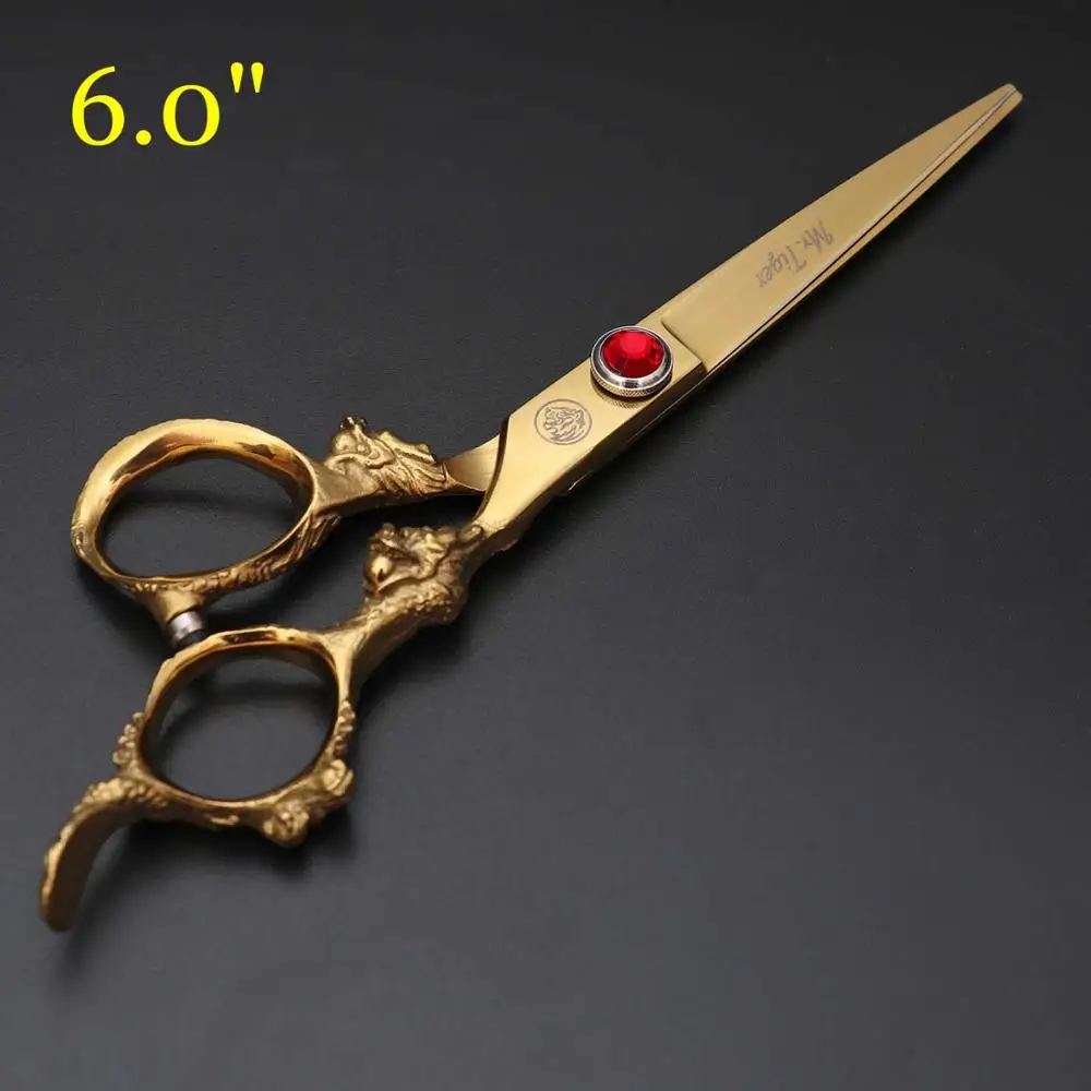 6,0 набор, японские ножницы для волос, Профессиональные парикмахерские ножницы, парикмахерские ножницы, ножницы для стрижки волос, парикмахерские ножницы - Цвет: cutting