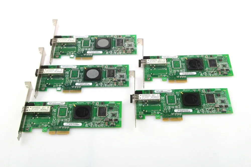 RaidStorage QLogic QLE2460-CK QLE2460 1 порт 4 Гбит/с одиночный SFP + FC SR-оптический PCIe контроллер fiber