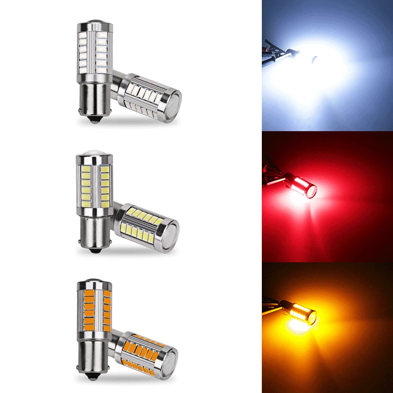 1156 5630 5730 BA15S 21W 33 Smd Светодиодная Автомобильная Стробоскопическая Лампа фонарь