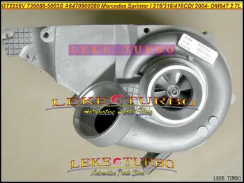 

GT2256V 736088 736088-5003S 736088-0003 A6470900280 Turbo For Mercedes PKW Sprinter I Van 216CDI 316CDI 416CDI 2004- OM647 2.7L