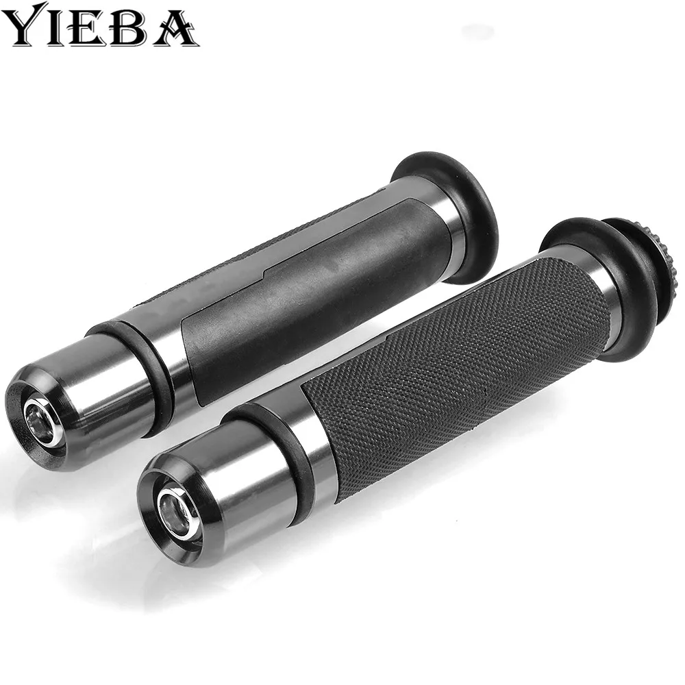 Горячая Лучшая цена CNC алюминий 22 мм 7/8 ''рукоятки «Грипсы» бар концы рукоятка для YAMAHA MT03- YZFR25 YZFR3