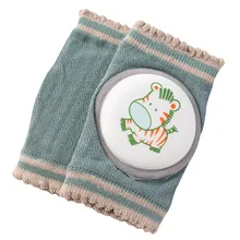 1 пара милых детей ясельного возраста младенческой безопасности Ползания Локоть Подушка для колена противоскользящие колодки защита колена аксессуар Jly15