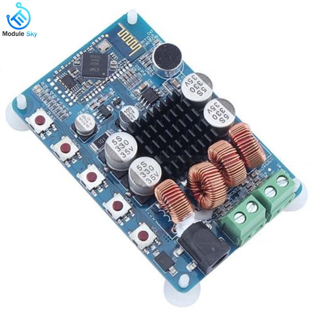 Tpa3116 Amplifiers Board Wireless Bluetooth 4 0 Digital Audio Receiver Amplifier Board 50w 2 Tpa3116 Amplifiers Board Wireless Bluetooth 4 0 Digital Audio Receiver Amplifier Board 50w 2