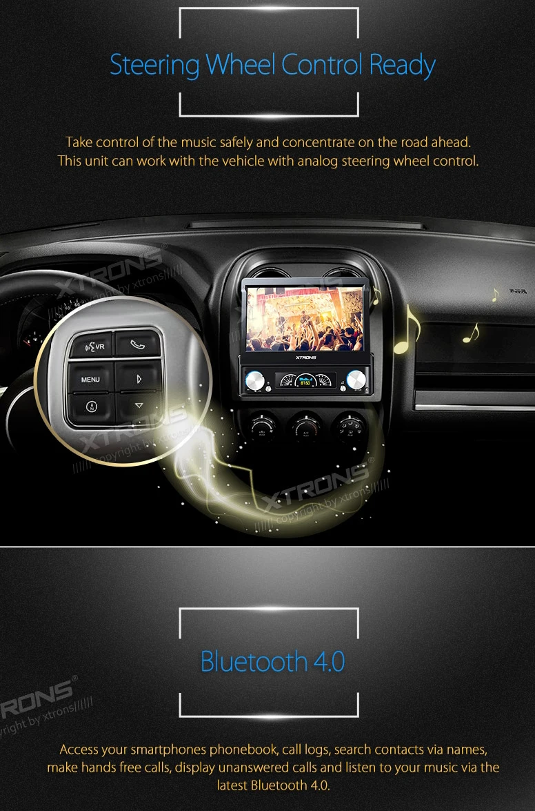 Clearance 7" Motorized Detachable Panel Design Single Din Car DVD 1 Din Car Radio One Din Autoradio with Rhythmical/Colorized LED Display 8 Clearance 7" Motorized Detachable Panel Design Single Din Car DVD 1 Din Car Radio One Din Autoradio with Rhythmical/Colorized LED Display 8