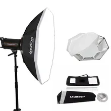 Godox Octagon Softbox Bowens 95cm Grid Honeycomb Mount for Studio Strobe Flash (SB-FW 95cm) Speedlite soft box Photo Accessories godox 35cm 160cm strip beehive honeycomb grid softbox with for bowens mount studio strobe flash light photography lighting