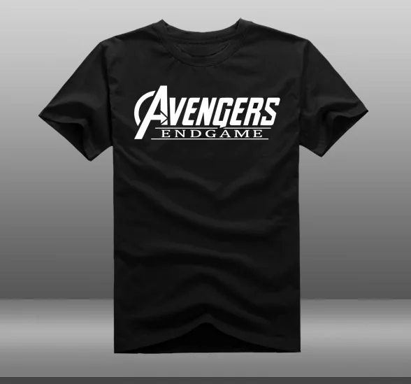 New Avengers Endgame Avengers: Infinity War-Part II T-shirt Avengers 4 Quantum suit Anime t shirt Short-sleeve Tees tops