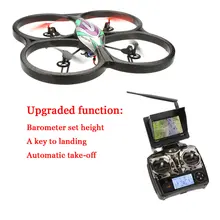 Profesional FPV RC Drone 4CH 6 Axis 5.8G FPV V666N Barometer Set Tinggi remote control Quadcopter dengan Kamera 2.0MP HD RTF