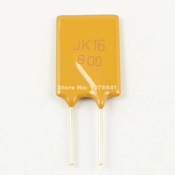 

10 Pcs Per Lot New JinKe Polymer PPTC PTC DIP Resettable Fuse 16V 8A JK16-800