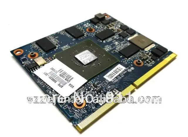 Laptop Craphics card for HP elitebook 8540p/8540w for Thinkpad W510 MXM 1GB NVIDIA 595821-001 VIDEO CARD,Free Shipping