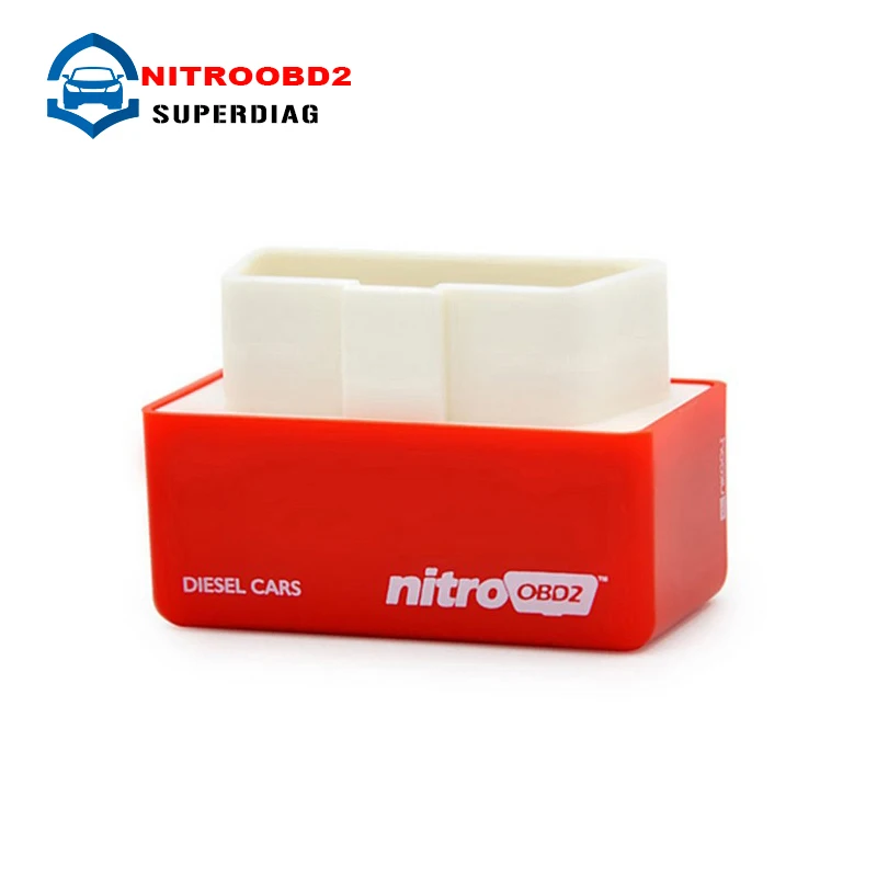 Hot Sales NitroOBD2 Diesel Chip Tuning Box Plug And Drive Nitro OBD2 OBDII Interface For Car More Power Torque |