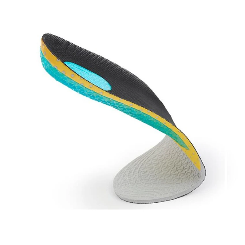 SpringYard Gel+EVA Sport Insoles Plantar Fasciitis Heel Spur Cushion Shoe Pad Shock Absorption Running Anti-Slip New Women Men SpringYard Gel+EVA Sport Insoles Plantar Fasciitis Heel Spur Cushion Shoe Pad Shock Absorption Running Anti-Slip New Women Men