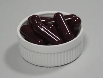 

(10,000pcs/pack) caps and bodies Closed Size 00# Purple gelatin medicine capsule,Size 00 Joined Brown empty capsule
