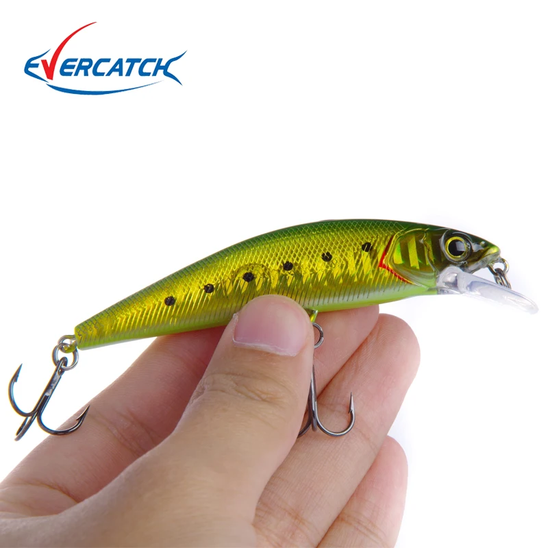 

2018 EVERCATCH CL85 wobblers Jerkbait 5 Colors 8.5cm 9g Hard Bait Minnow Crank Fishing lures Bass Fresh Salt water VMC hooks