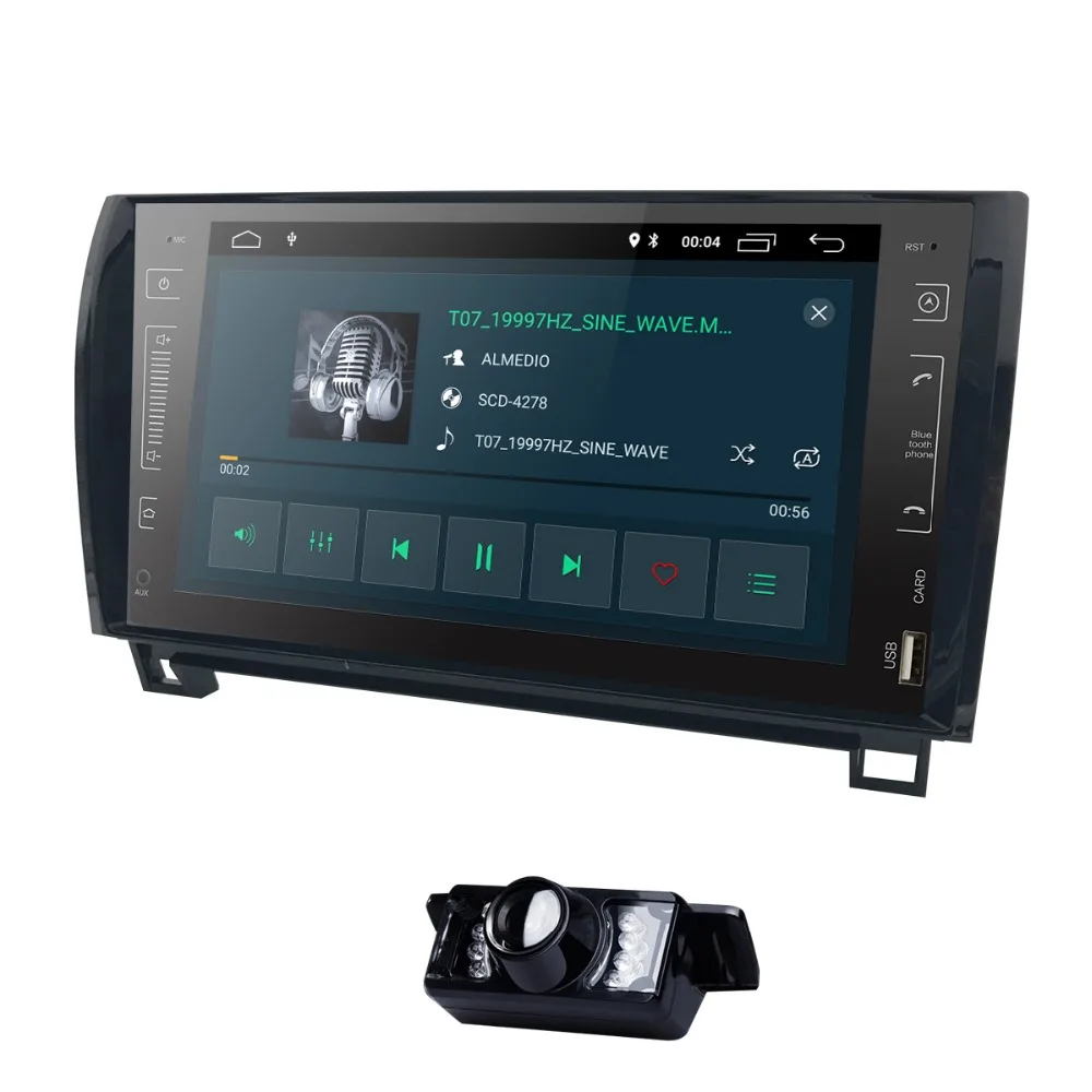 Flash Deal 9" Quad-Core Android 8.1 Car Radio Head Unit Stereo GPS Sat Nav DAB+ for Sequoia /Tundra 3