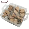 Hot Item Baby Pacifier-Clip Wooden Beech Natural Toys DIY 18pc kWlDxRMa