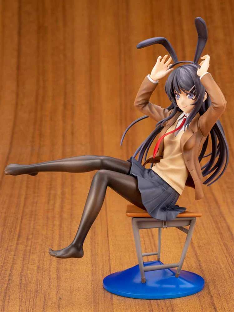 Экшн фигурки из ПВХ Seishun Buta Yaro Mai Sakurajima аниме фигурка сексуальной девочки модель