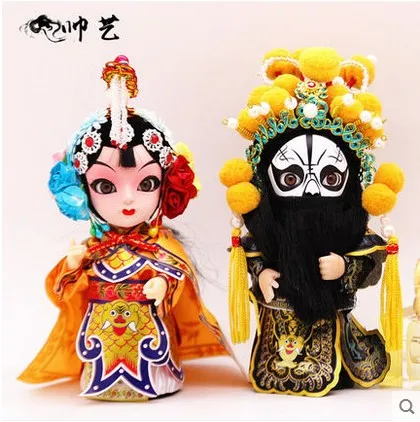 

Estartek Customize Hand Made Super Cute China Style Beijing Opera Dolls for Fans Holiday Business Gift