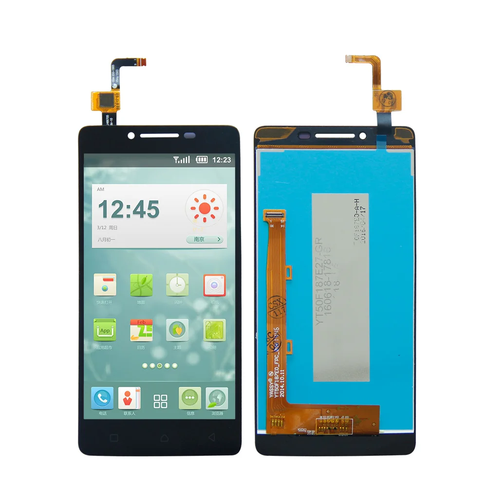 

For Lenovo A6010 Touch Screen Digitizer LCD Display Assembly Black Color Free Shipping