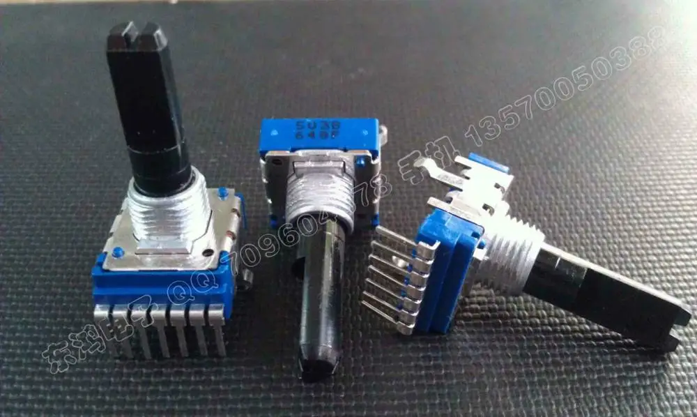 

2PCS/LOT Taiwan Fuhua RK14 type vertical axis 23MM B50K potentiometer.
