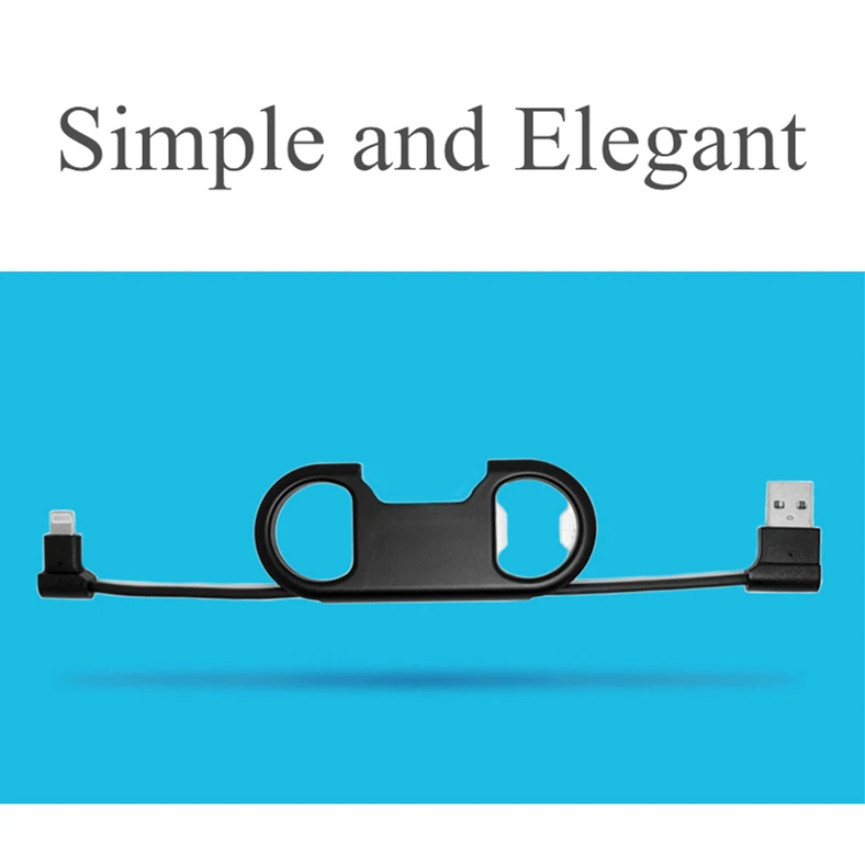 SYRINX открывалка для бутылок пива для samsung для iPhone huawei Android Micro USB кабель брелок зарядный кабель синхронизации Зарядное устройство для телефона