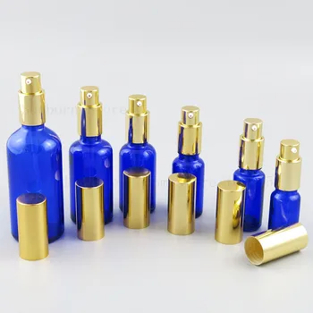 

Refillable Bottles Cosmetic Flask Pump Bottle Gold Black Cap Perfume Essence Lotion Fragrance Serum Cream Containers Vials 20pcs