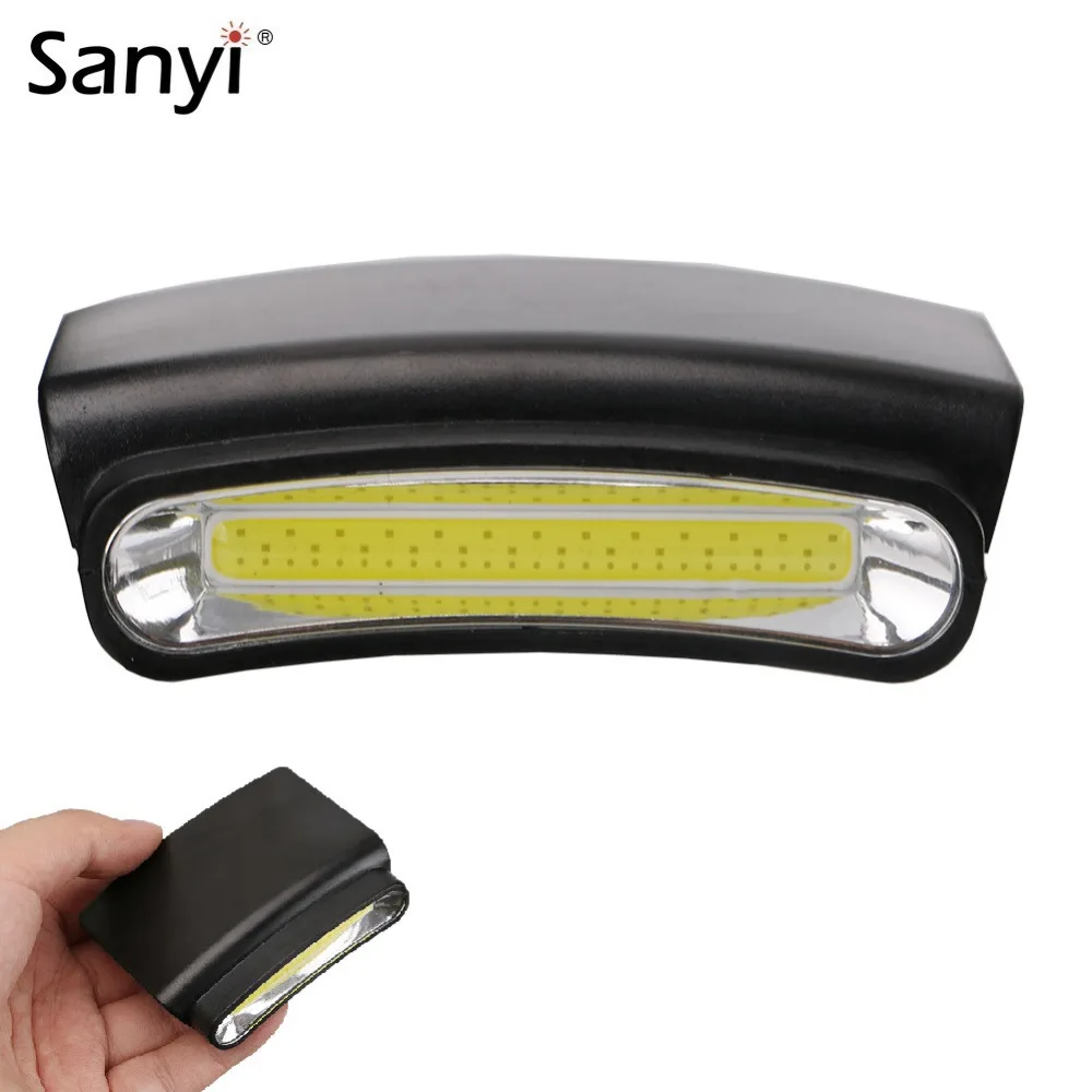 

3 Modes Waterproof COB LED Headlight Riding Headlamp 3 Modes Flashlight Cap Hat Head Lamp Light For 3xAAA