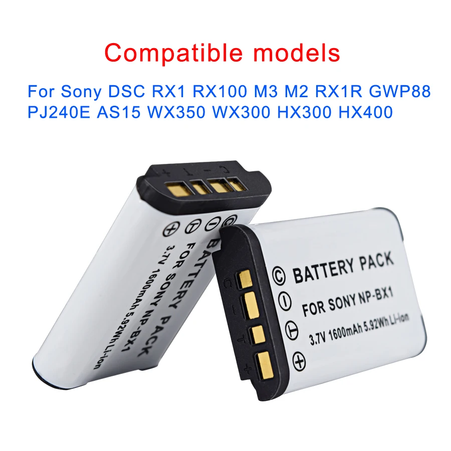 4 шт. NPBX1 NP-BX1 NP BX1 Батарея пакеты+ светодиодный Dual USB Зарядное устройство для sony комплектующие фотоаппарата sony DSC RX1 RX1 As100V M3 m2 HX300 HX400 HX60 HX60 GWP88